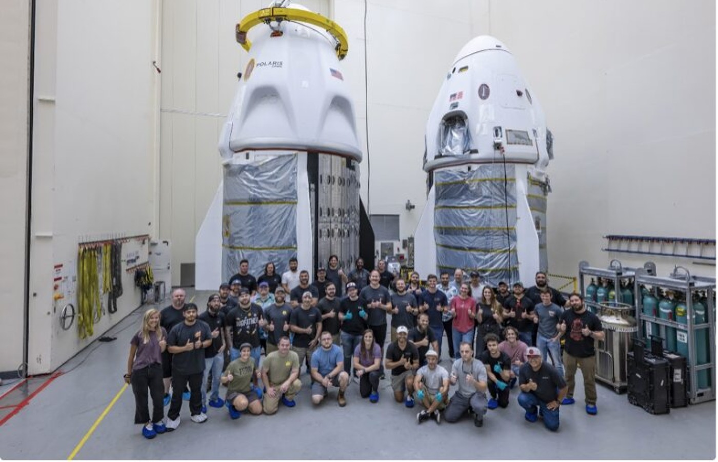 SpaceX pone fecha para realizar la primera caminata espacial privada