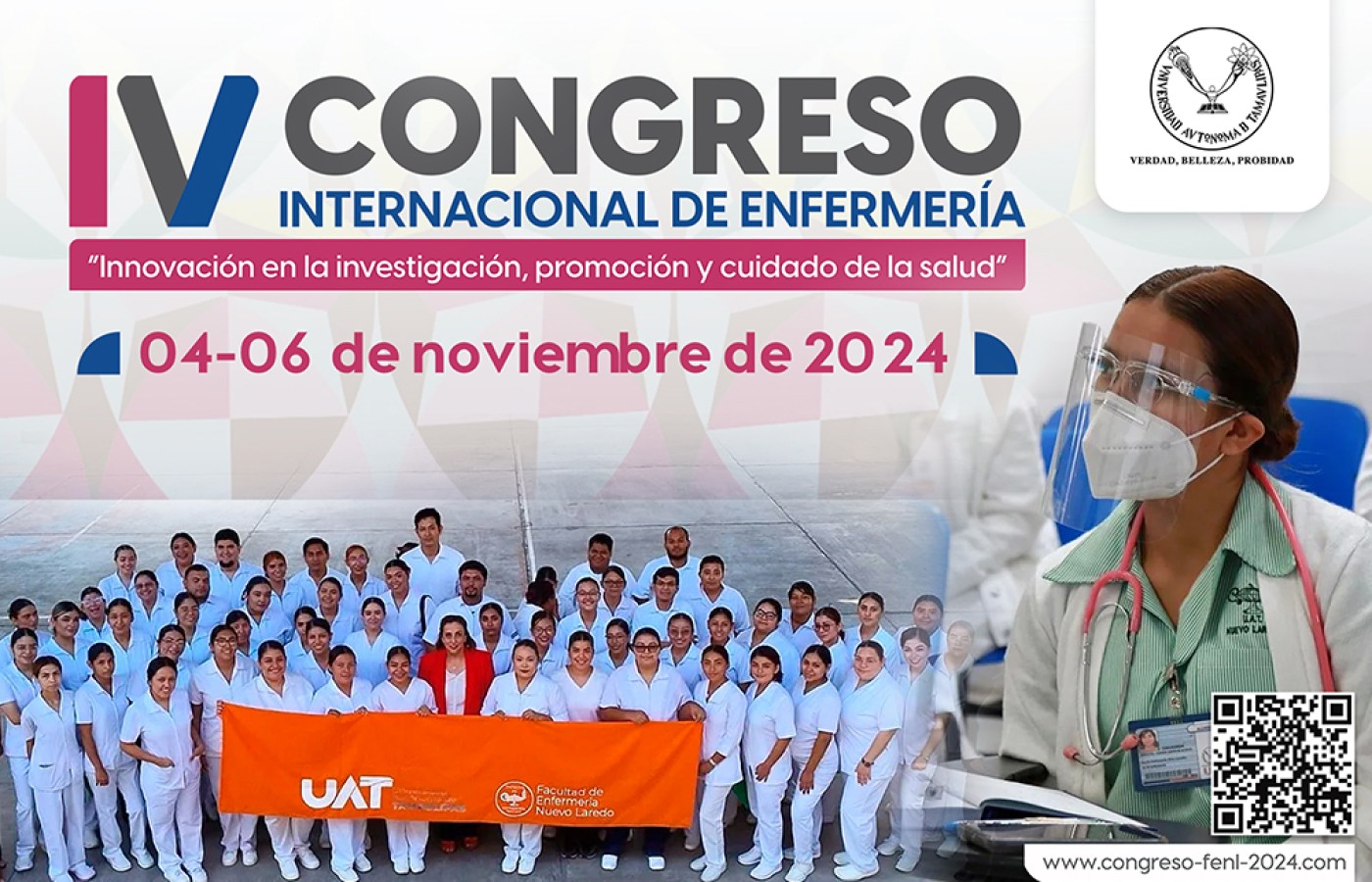 Prepara la UAT en Nuevo Laredo el Congreso Internacional de Enfermería
