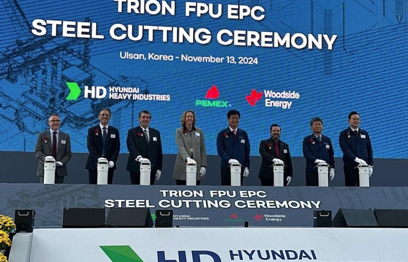 Arranca en Corea construcción de plataforma marítima de producción destinada a Tamaulipas
