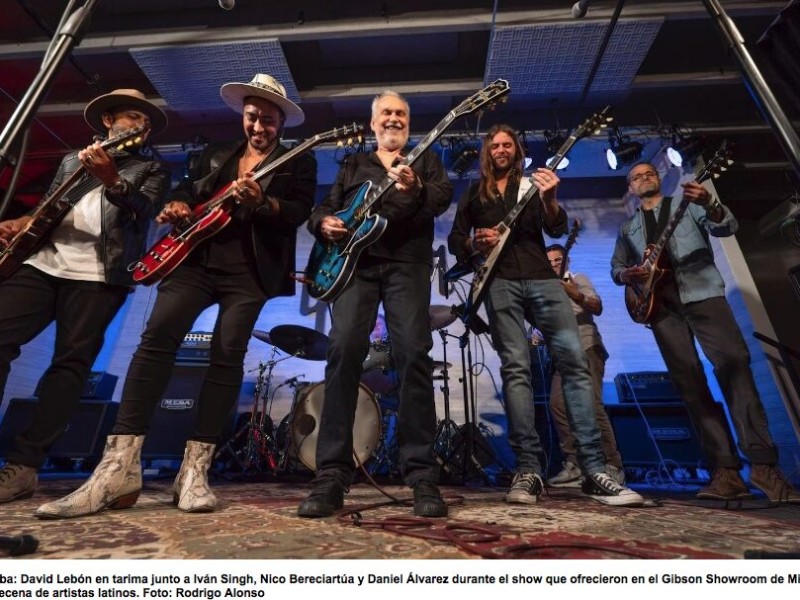 Gibson celebró super concierto con al Latin Grammy