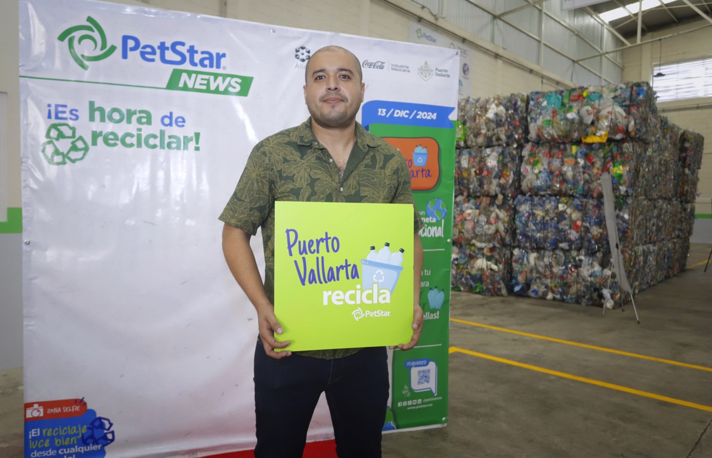 Celebran en Vallarta instalación de Centro de Acopio de Pet en PV
