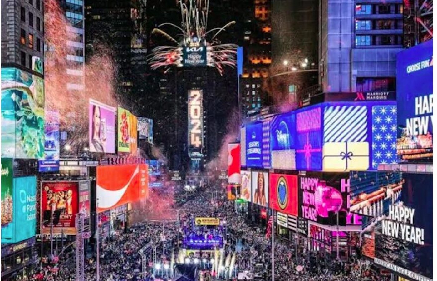 Año Nuevo 2025 en Time Square: ¿Cómo verlo en vivo?