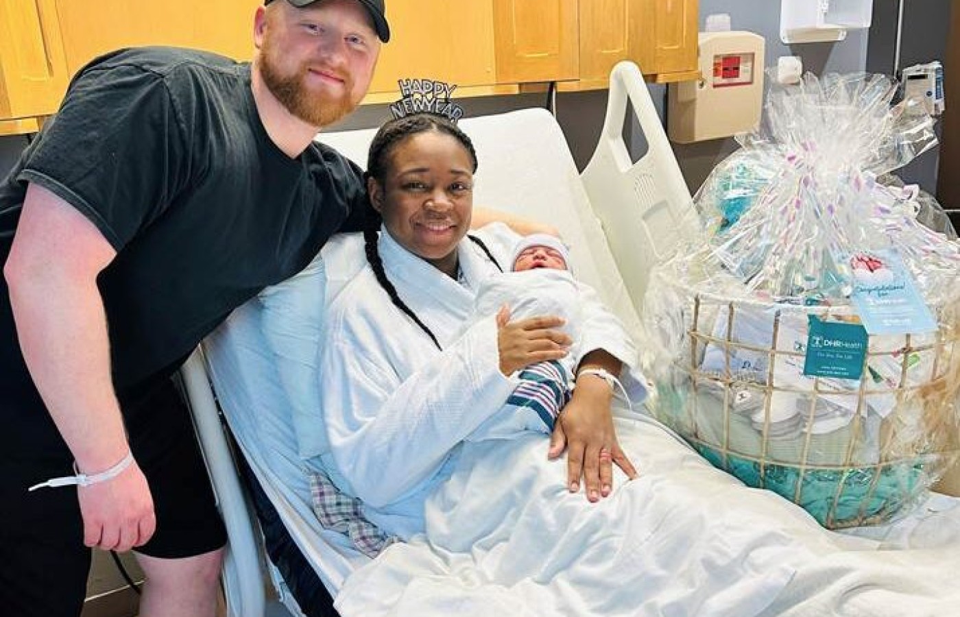 DHR Health Women's Hospital Celebrates First Baby Born on New Year’s Day