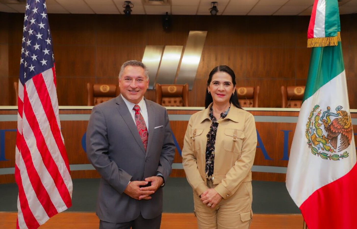 Promueve Alcaldesa de Tampico  desarrollo económico y turístico con McAllen, Texas