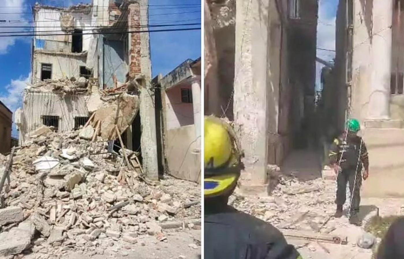 La Habana se desploma: nuevo derrumbe en un edificio en Santos Suárez
