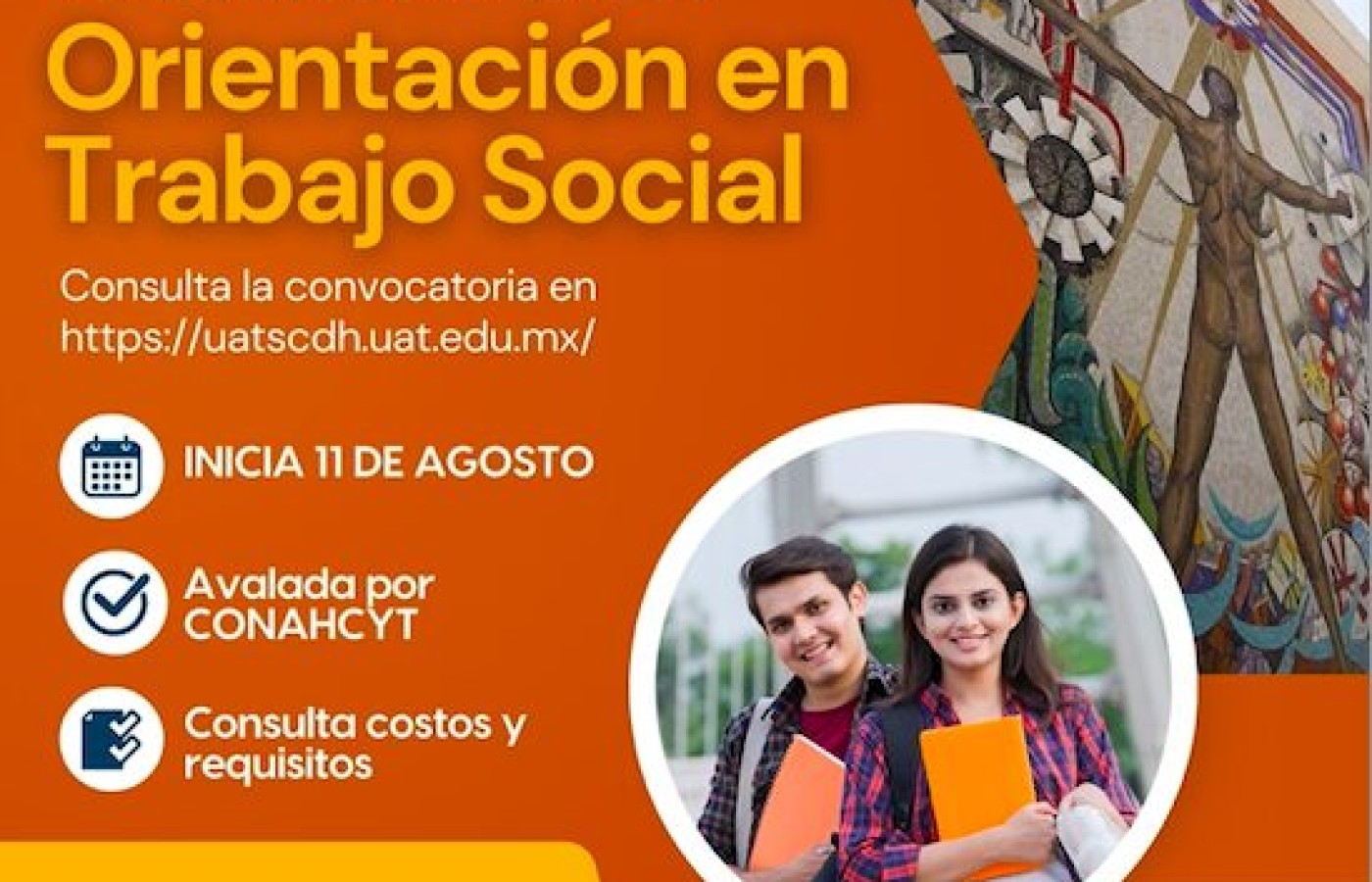 Ofrece la UAT maestrías en áreas de psicología y trabajo social