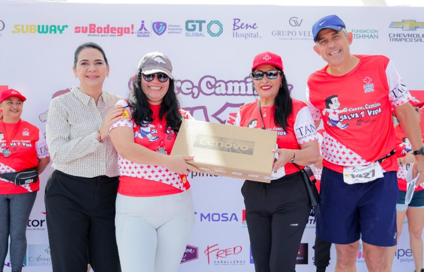 Mónica Villarreal Reafirma su Respaldo a la Cruz Roja Impulsando la Convivencia Familiar