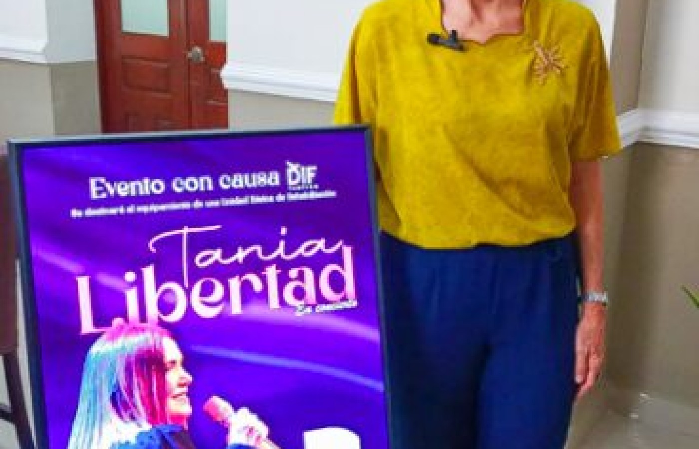 Ofrecerá Tania Libertad Concierto con Causa a Beneficio del DIF Tampico