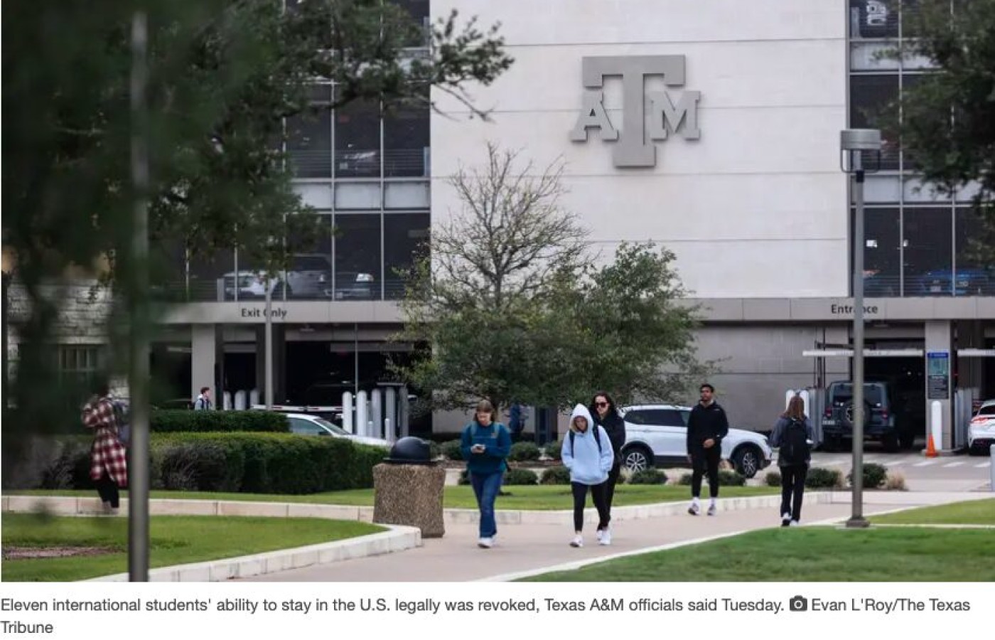 Eleven Texas A&M international students might have quietly lost their ability to stay in the U.S.