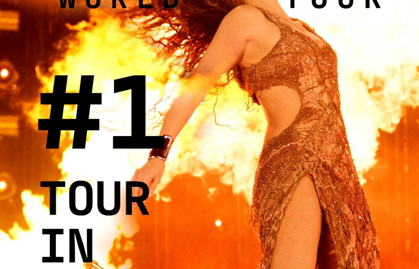 Shakira arrasa con “Las Mujeres Ya No Lloran World Tour” y lidera ranking mundial de giras