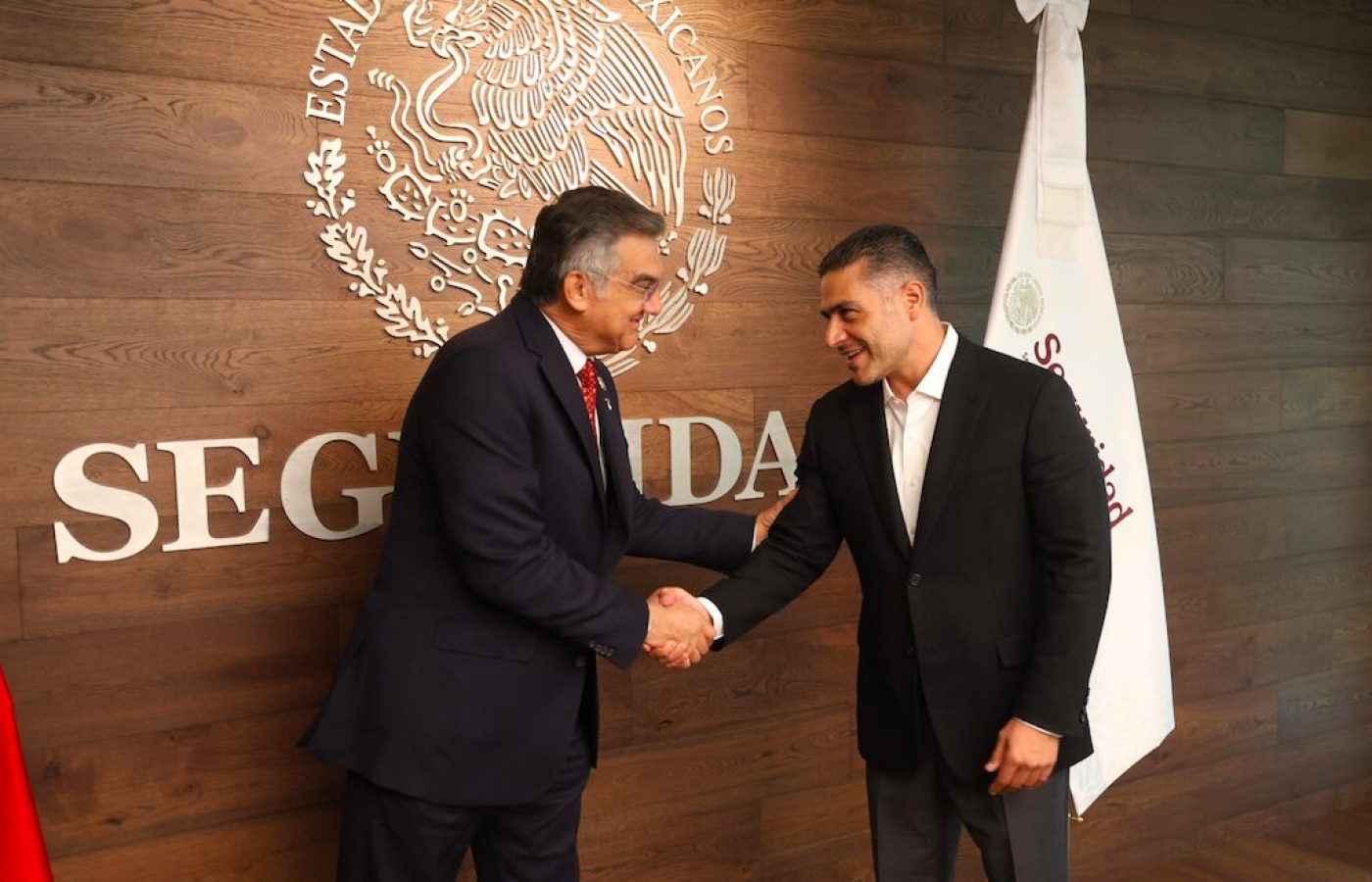 Presenta gobernador avances de seguridad en Tamaulipas a García Harfuch