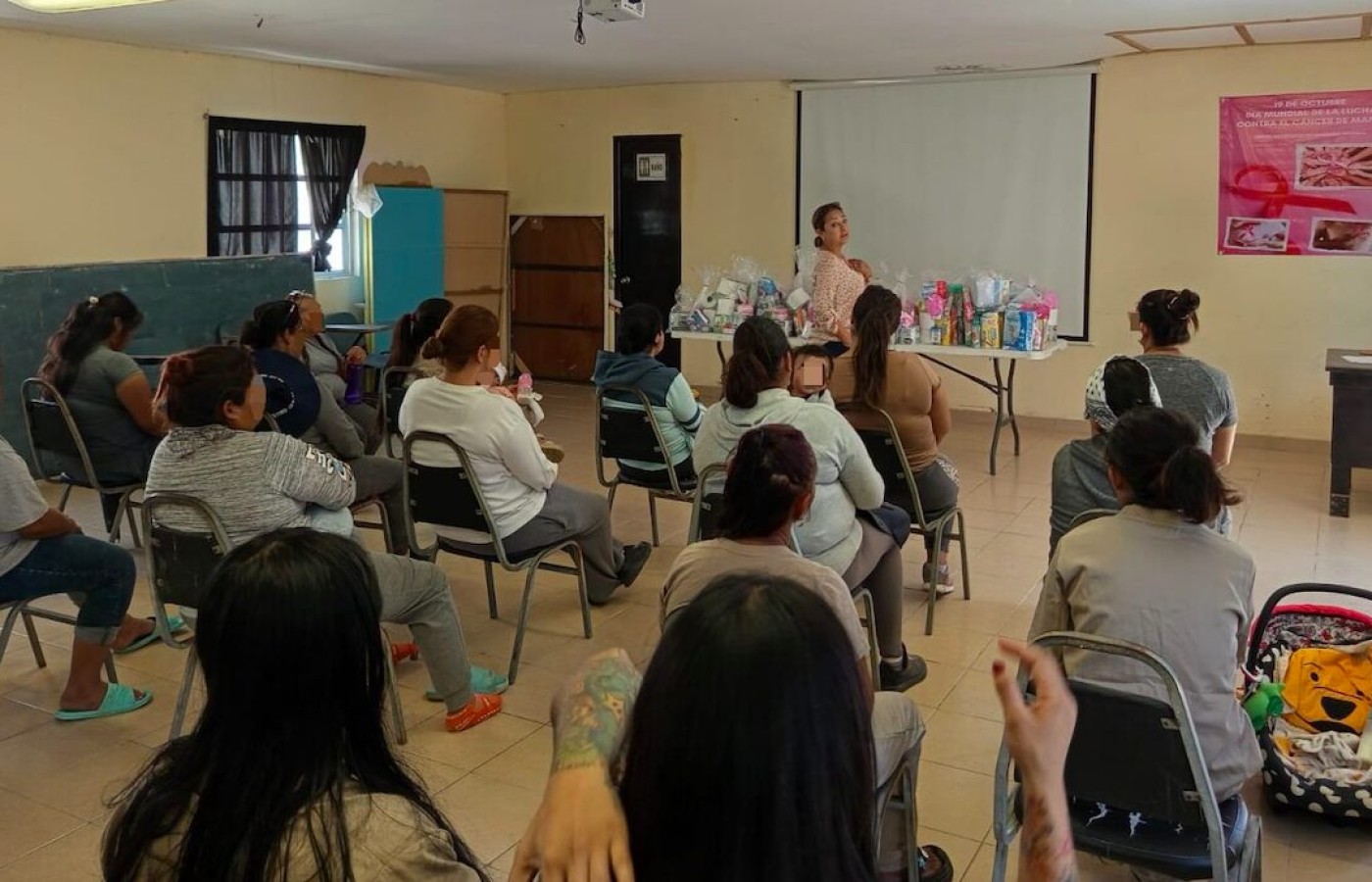 Reciben mujeres del CEDES Reynosa artículos de higiene y fórmulas lácteas para sus hijos