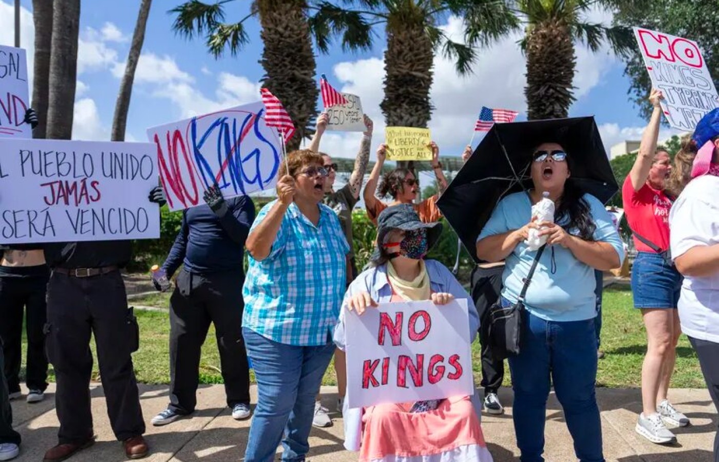Manifestaciones en McAllen y otras ciudades de Texas