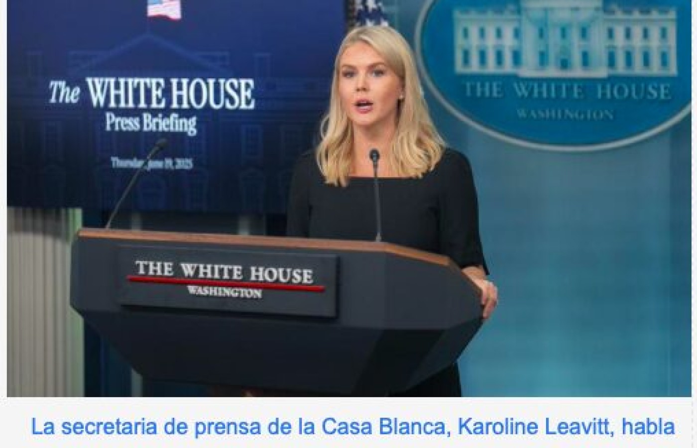 Trump tomará decisión sobre Irán en dos semanas, dice Casa Blanca