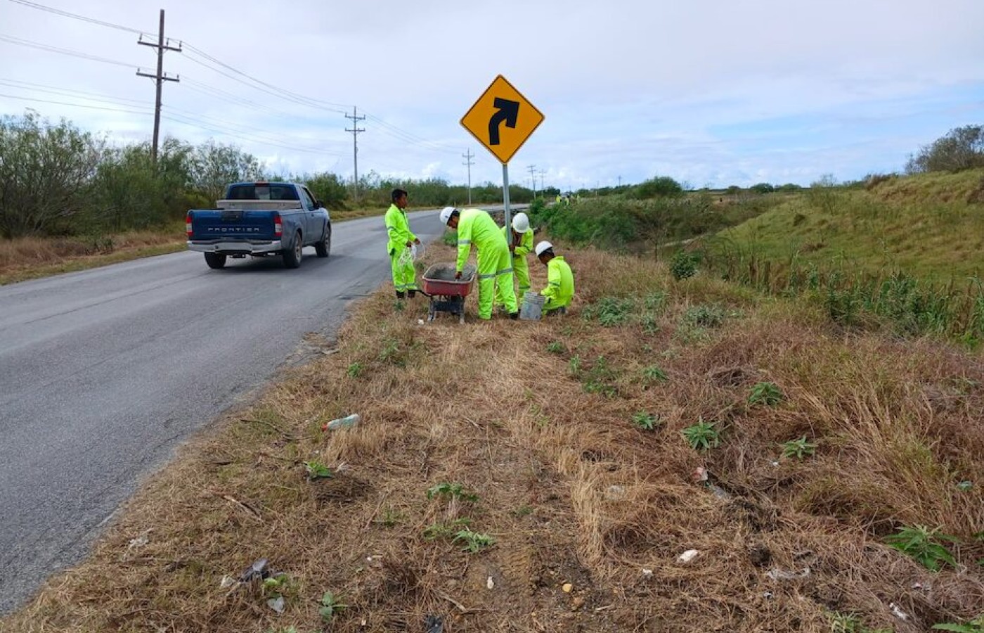Valorará Secretaría de Obras Públicas afectaciones en carreteras y caminos rurales por lluvias