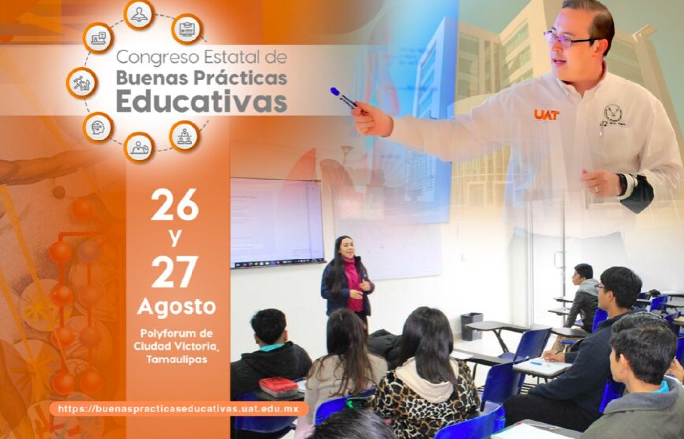 Invita la UAT a reforzar buenas prácticas educativas en preparatoria y nivel superior