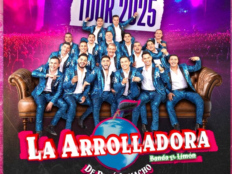 La Arrolladora Banda El Limón anuncia fechas de gira “Arrollaterapia” por EE.UU