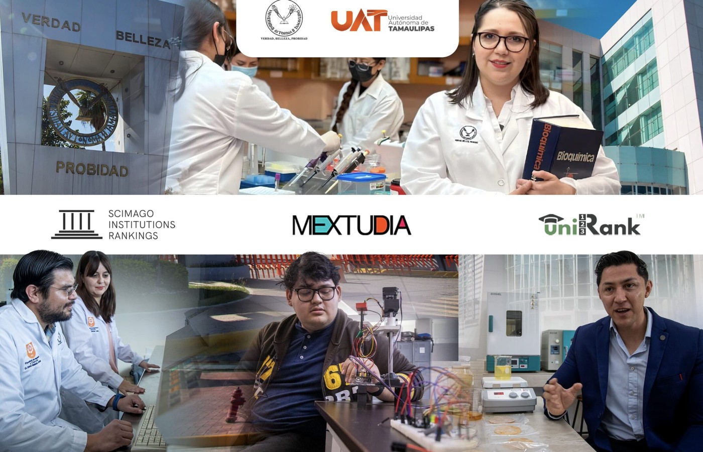 Sigue la Uat avanzando en rankings nacionales e internacionales
