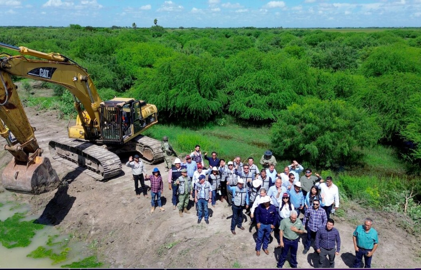 Inician obras de modernización en los distritos de riego 025 y 026 de Tamaulipas
