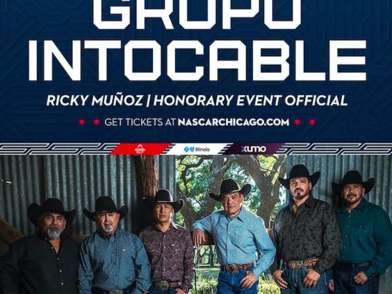 Ricky Muñoz, de Intocable, será oficial honorario en el NASCAR Chicago Street Race 2025