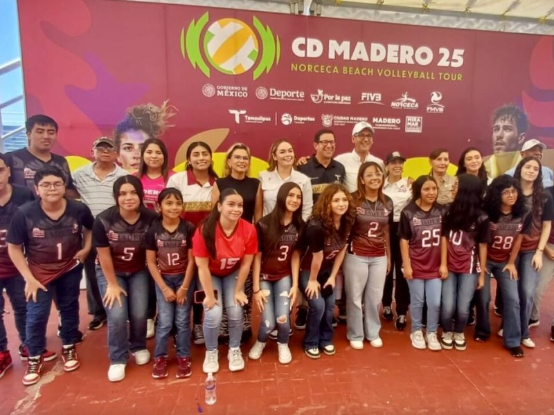 Será Madero, Tamaulipas, sede del Torneo NORCECA de Voleibol de Playa 2025