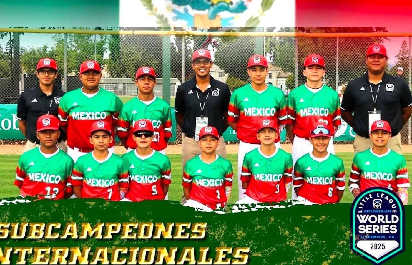 Tamaulipas brilla en béisbol infantil internacional