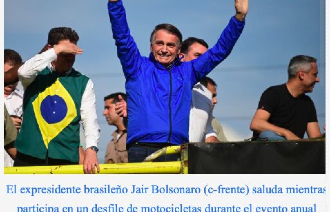 Acusan a familia Bolsonaro de promover interferencia de E. U. en Brasil