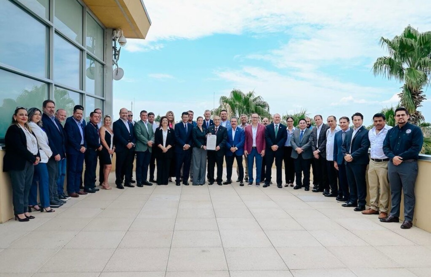 Presentan avances en la ampliación del Puente del Comercio Mundial