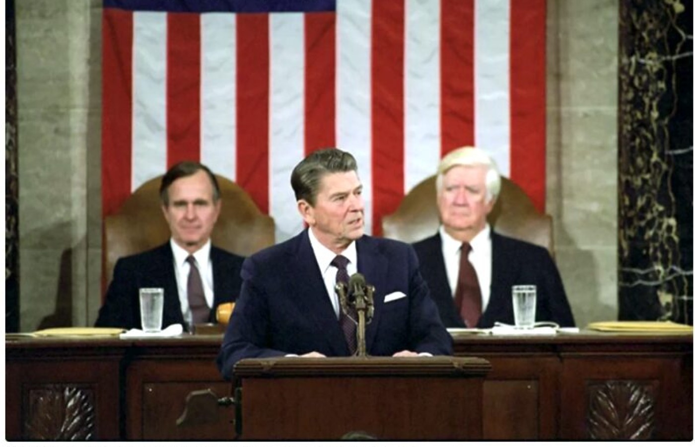 Ronald Reagan, la figura que influyó a Trump para frenar el comercio con Canadá