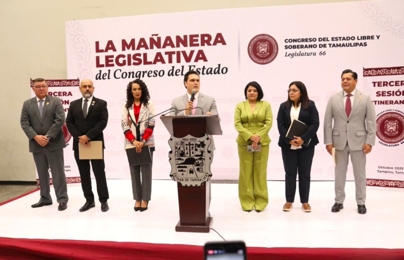 Congreso de Tamaulipas  y Tampico reafirman trabajo conjunto por el bienestar ciudadano