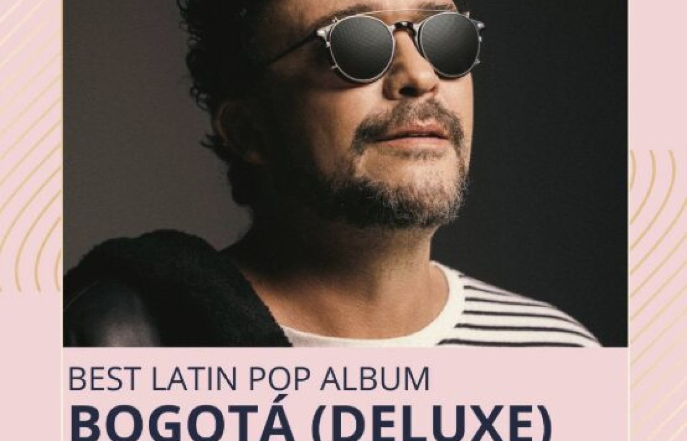 "Bogotá (Deluxe)" de Andrés Cepeda compite en los Grammy 2026 como Mejor Álbum Pop Latino