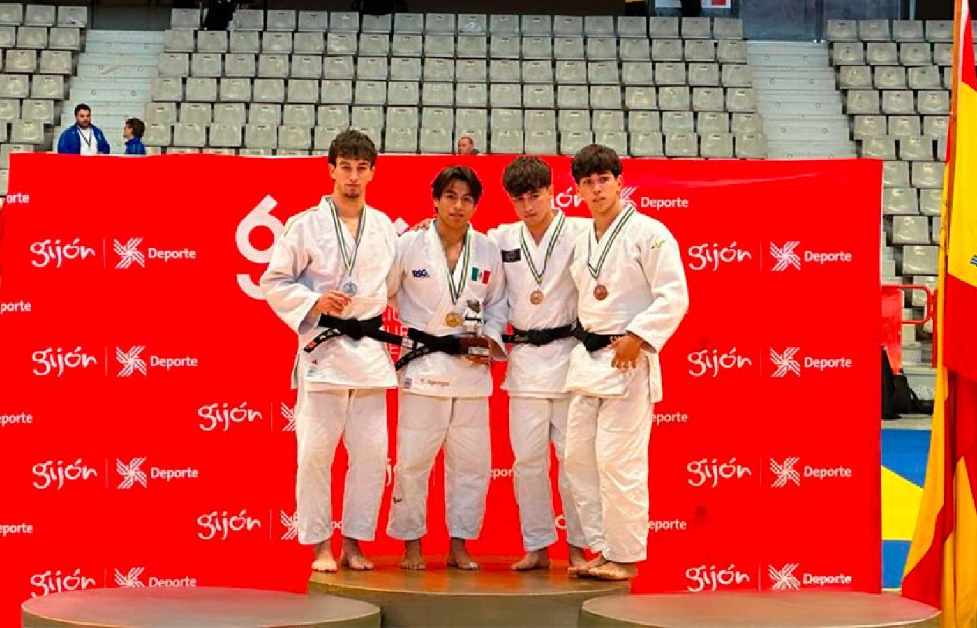 Judoca de la UAT conquista medalla de oro en la Supercopa de España