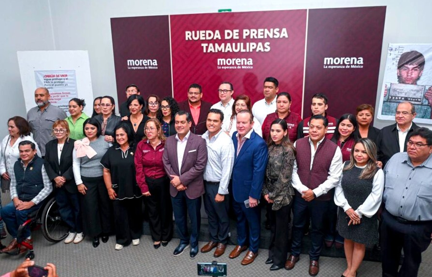 Morena respalda iniciativa de recolección de firmas en caso del ex gobernadorrCabeza de Vaca