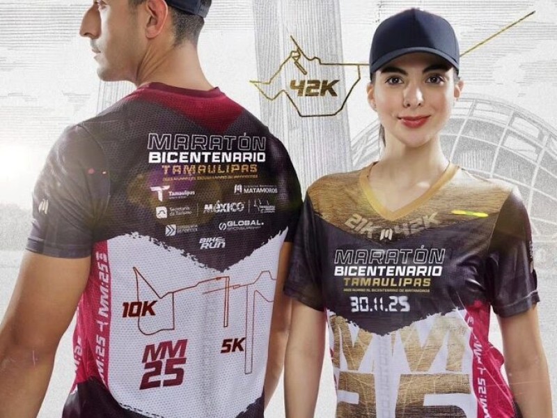 Se apuntan 1,670 corredores en  Maratón Bicentenario Matamoros
