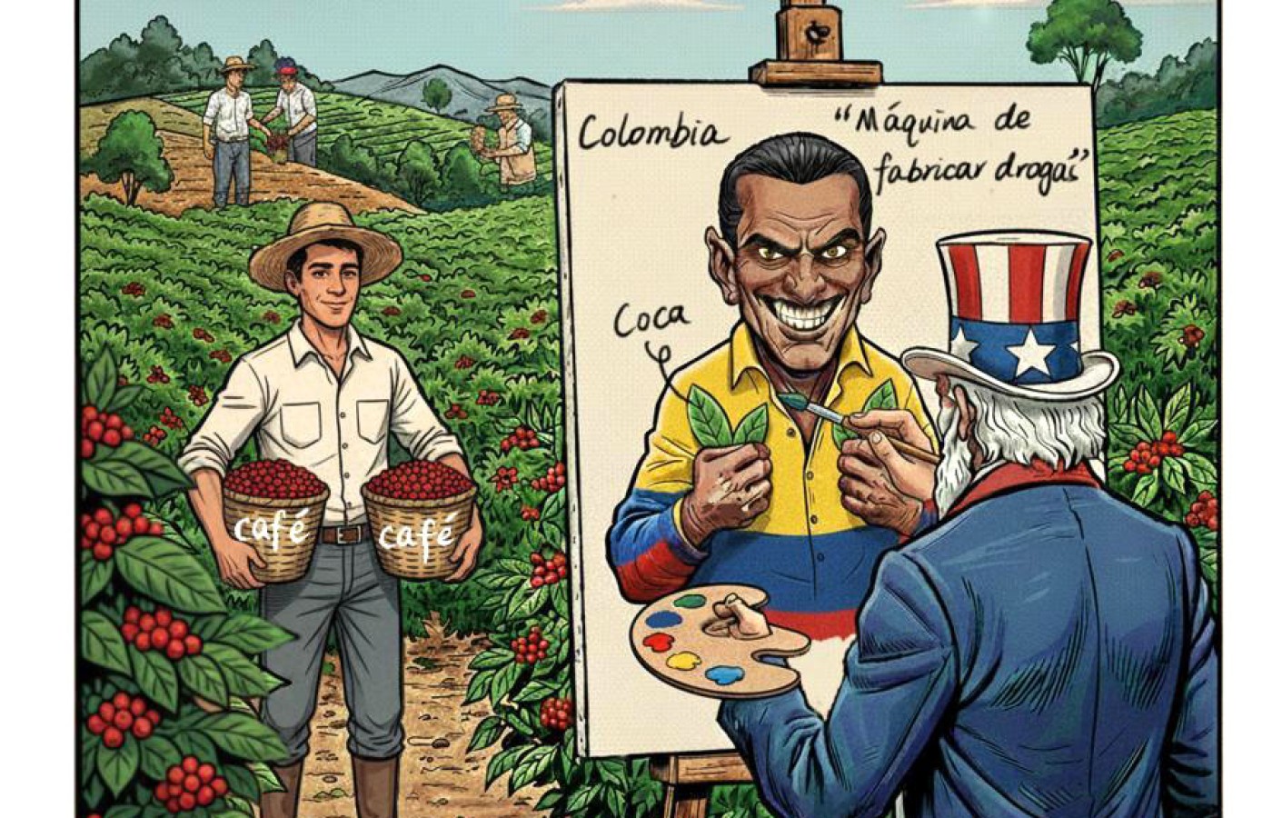 Colombia no es una "guarida de drogas", reclaman los colombianos, cansados de la estigmatización de E. U.