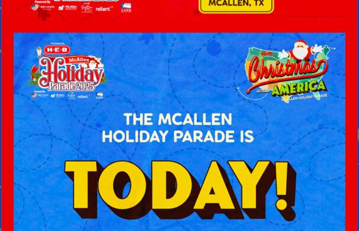 Hoy, el Gran Desfile de Navidad!!