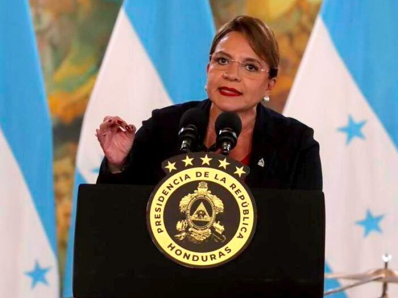 Presidenta Xiomara Castro condena "injerencia" de Trump en elecciones generales de Honduras