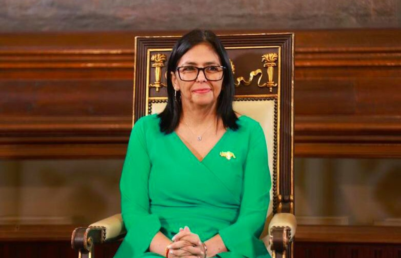 Delcy Rodríguez asegura que "no hay agente externo" que gobierne a Venezuela