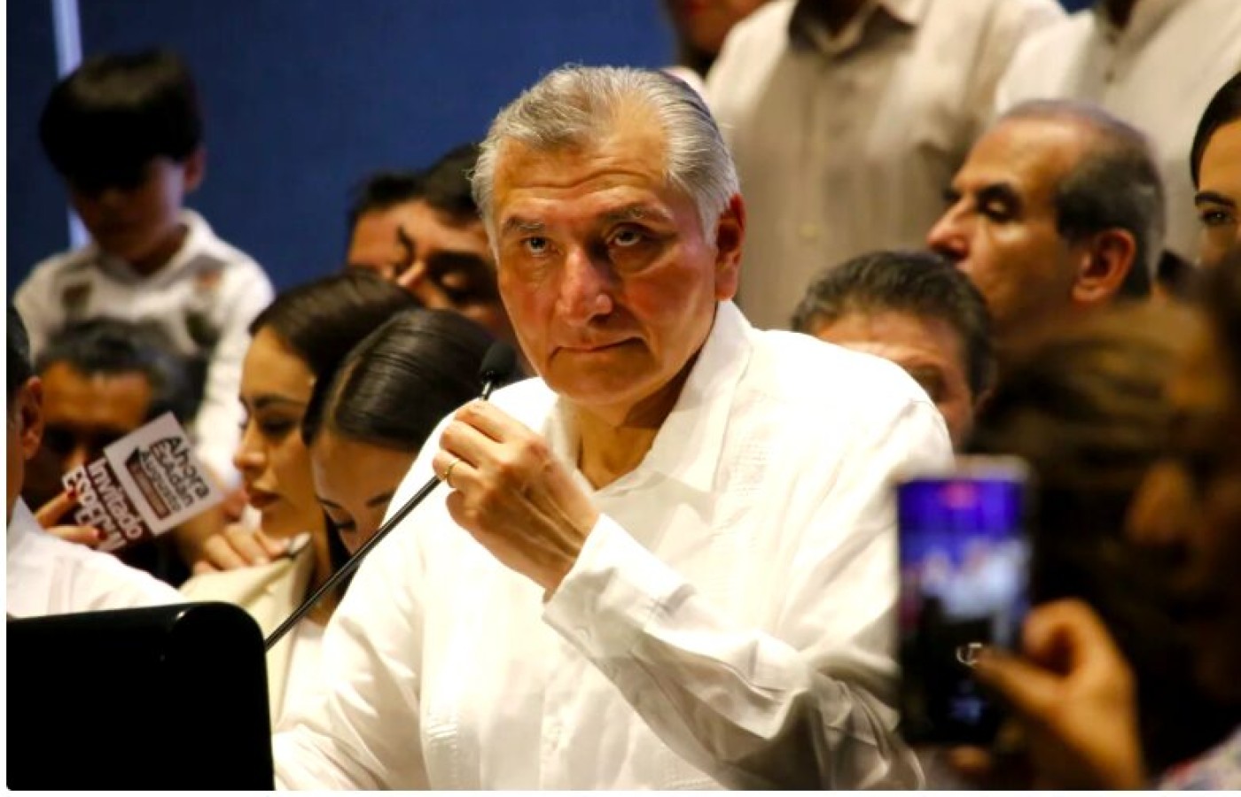 Sale Adán Augusto de la coordinación de Morena en el Senado; Entra Ignacio Mier