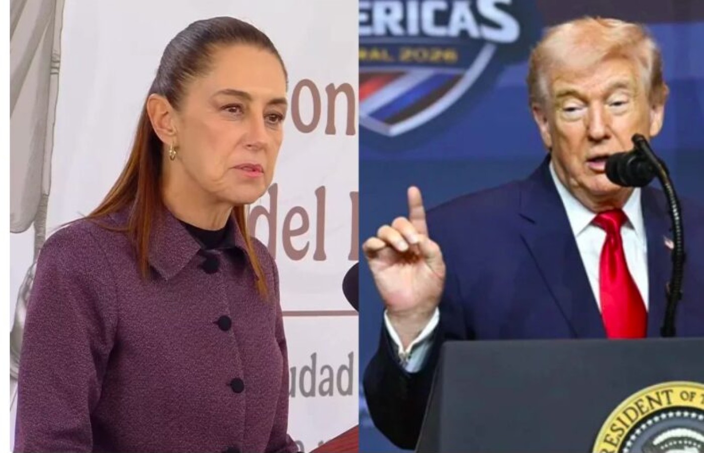 Trump acusa y Sheinbaum responde: el cruce por drogas y seguridad