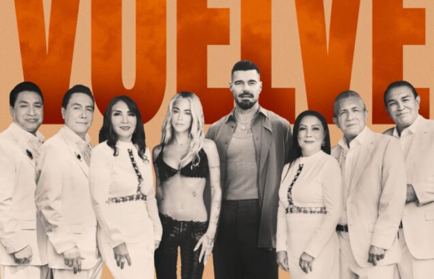“Vuelve” se renueva en una colaboración entre Ricky Martin, Tini y Los Ángeles Azules