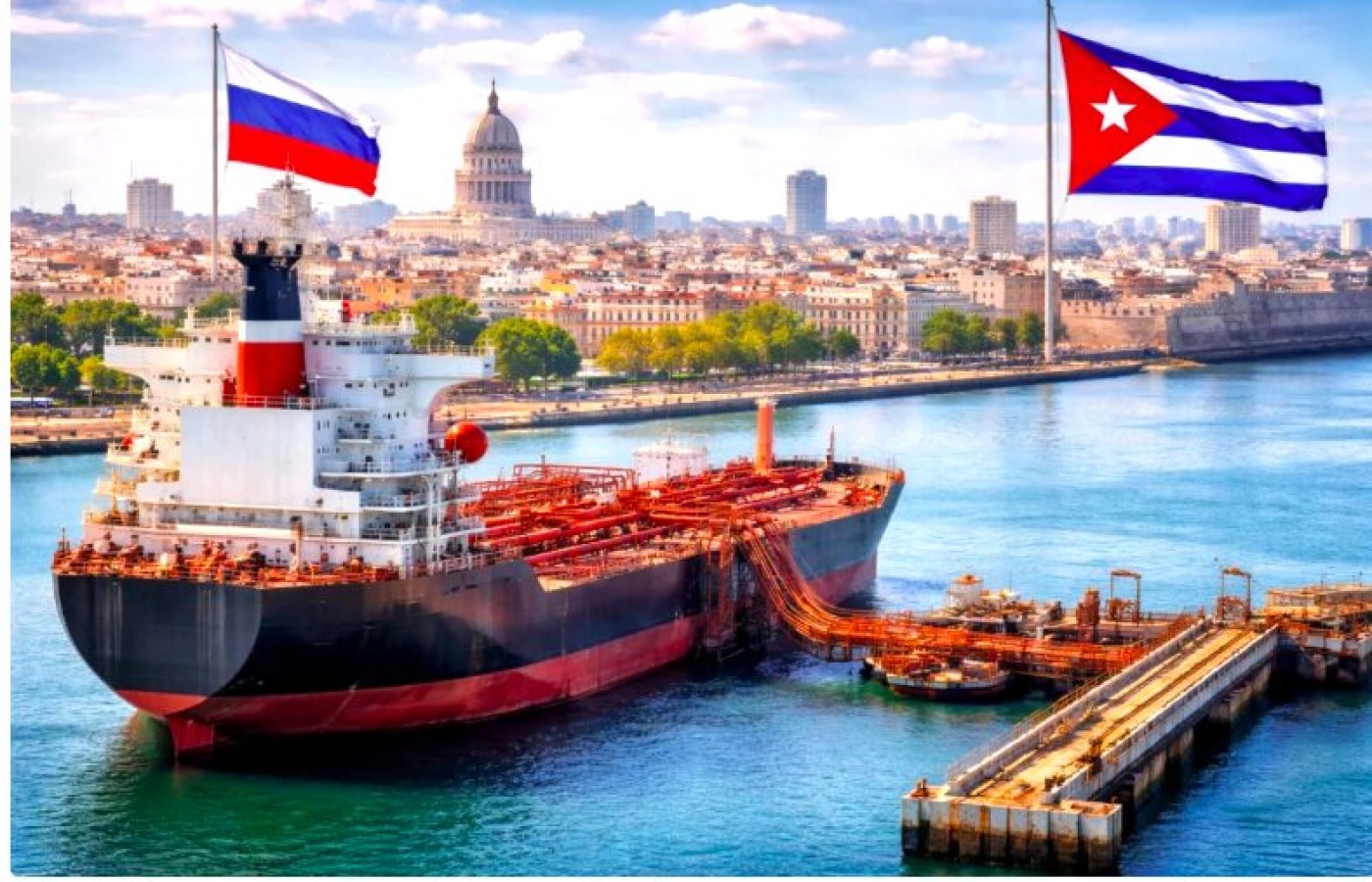 Cuba logra recibir petróleo ruso tras luz verde de EU