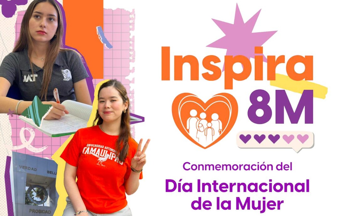Llevará la UAT a sus campus la gira "Inspira 8M" por el Día de la Mujer