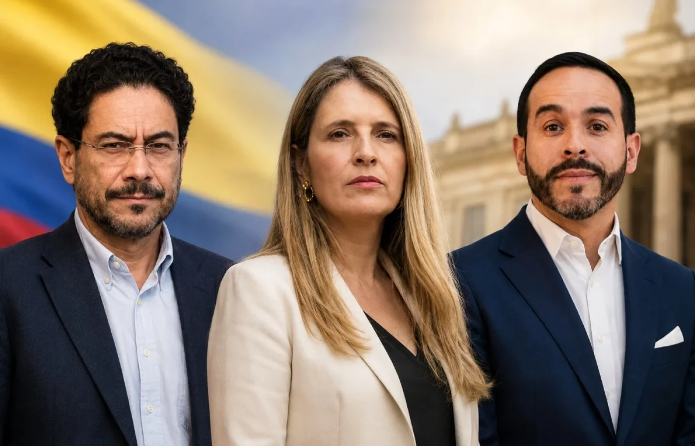 Colombia llega a las urnas con Cepeda, Valencia y De la Espriella al frente
