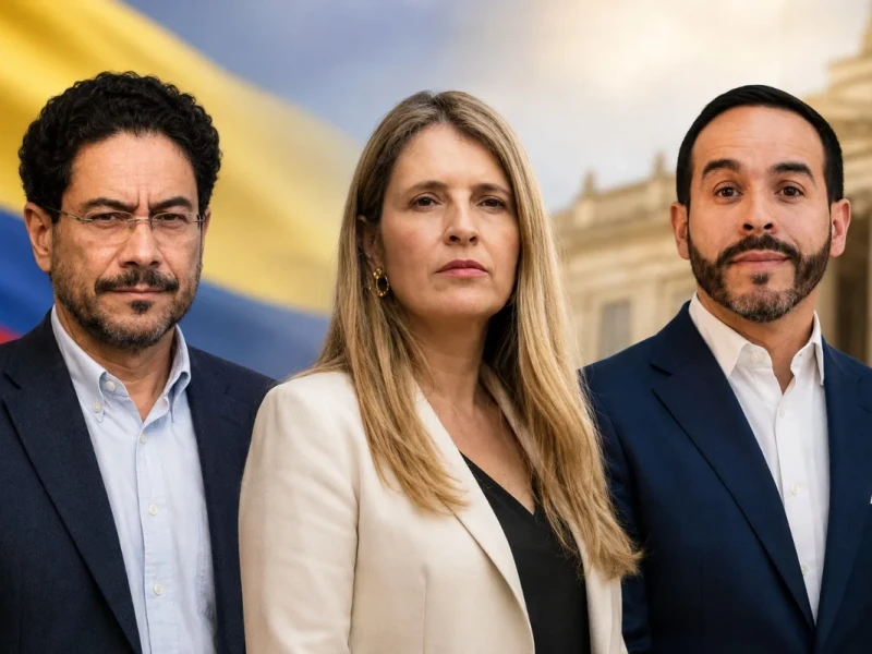 Colombia llega a las urnas con Cepeda, Valencia y De la Espriella al frente
