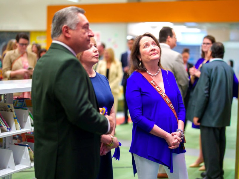 Cecilia Abbott visitó McAllen para evento especial