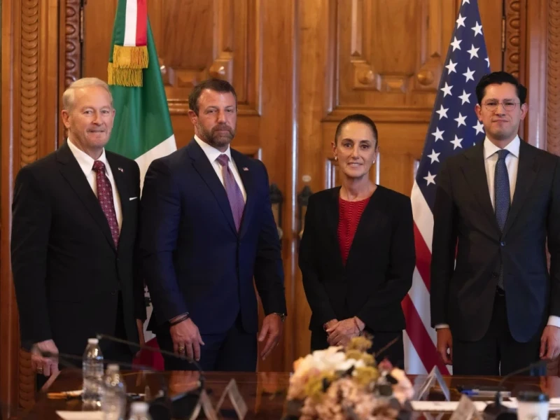 Sheinbaum y Markwayne Mullin acuerdan avanzar en seguridad