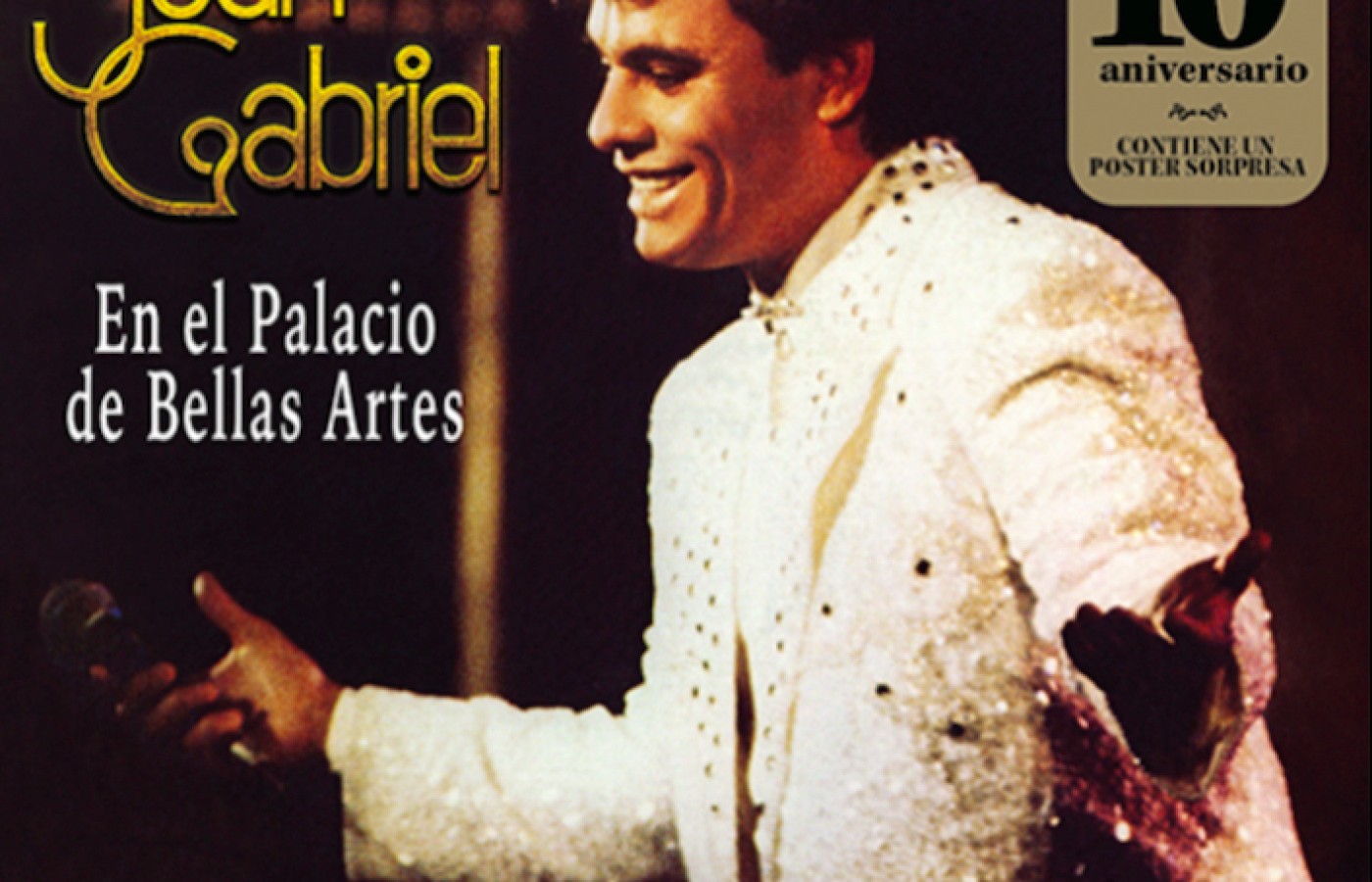 Edición conmemorativa en vinilo de Juan Gabriel en Bellas Artes