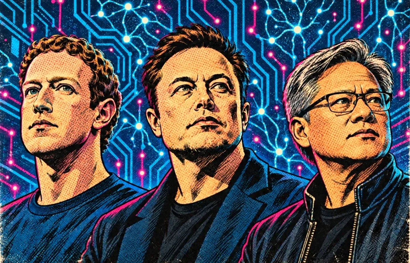 Zuckerberg, Musk y Huang habrían convencido a Trump de frenar regulaciones a la IA