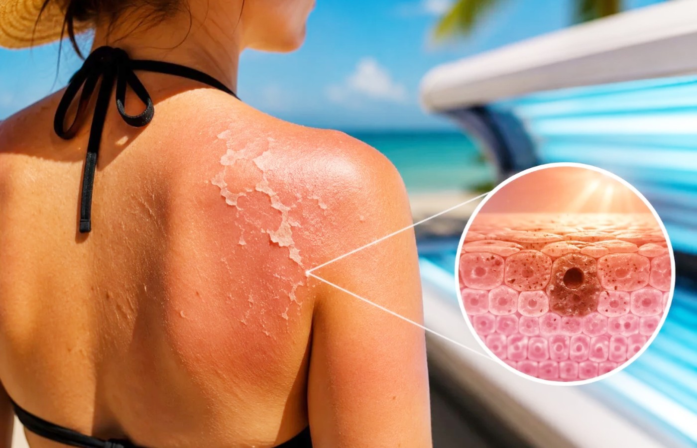 Bronceado de verano expone la piel a daño en el ADN y cáncer de piel